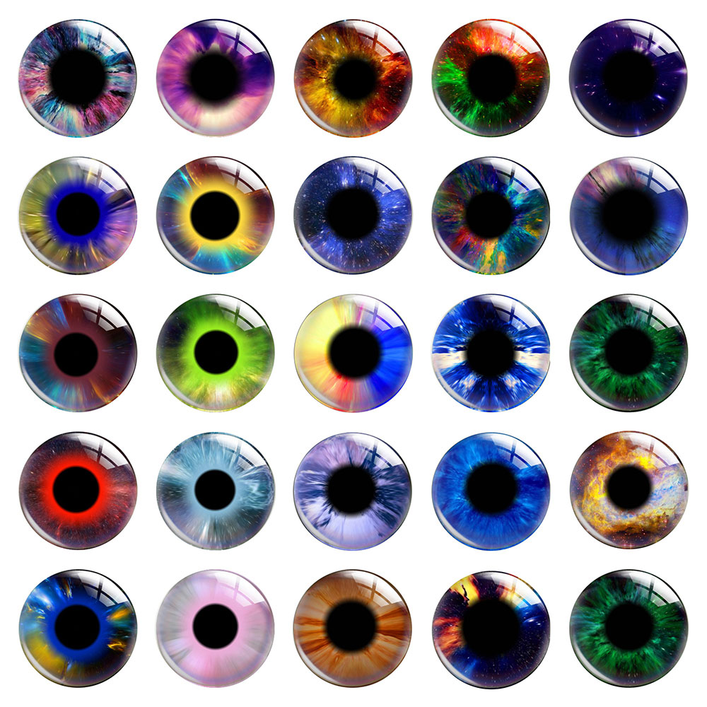 Science Toy - Round Science Fiction Iris Eyeball Pupil