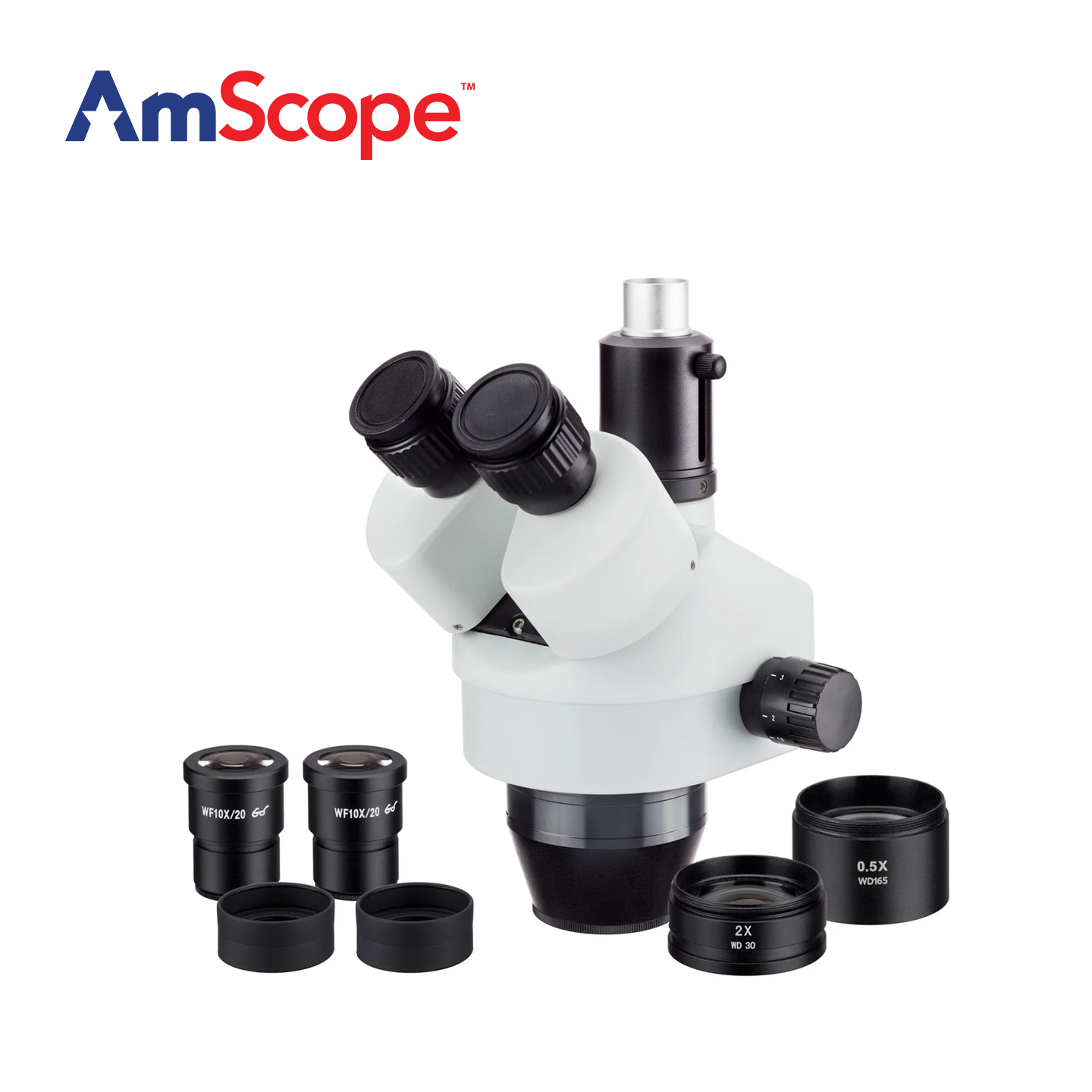 AmScope 7X-45X Magnification T - đánh giá và giá Amscope Microscope Stereo 7X-45X