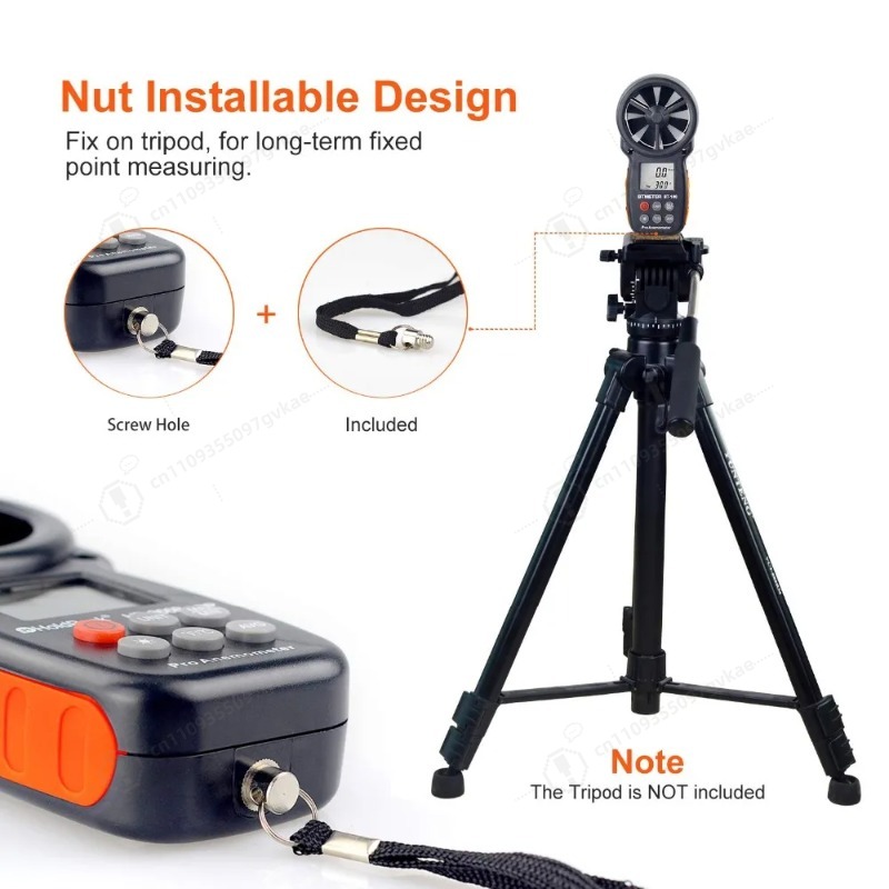 BT-100 Digital Anemometer Hand - đánh giá và giá Anemometer Wind Speed
